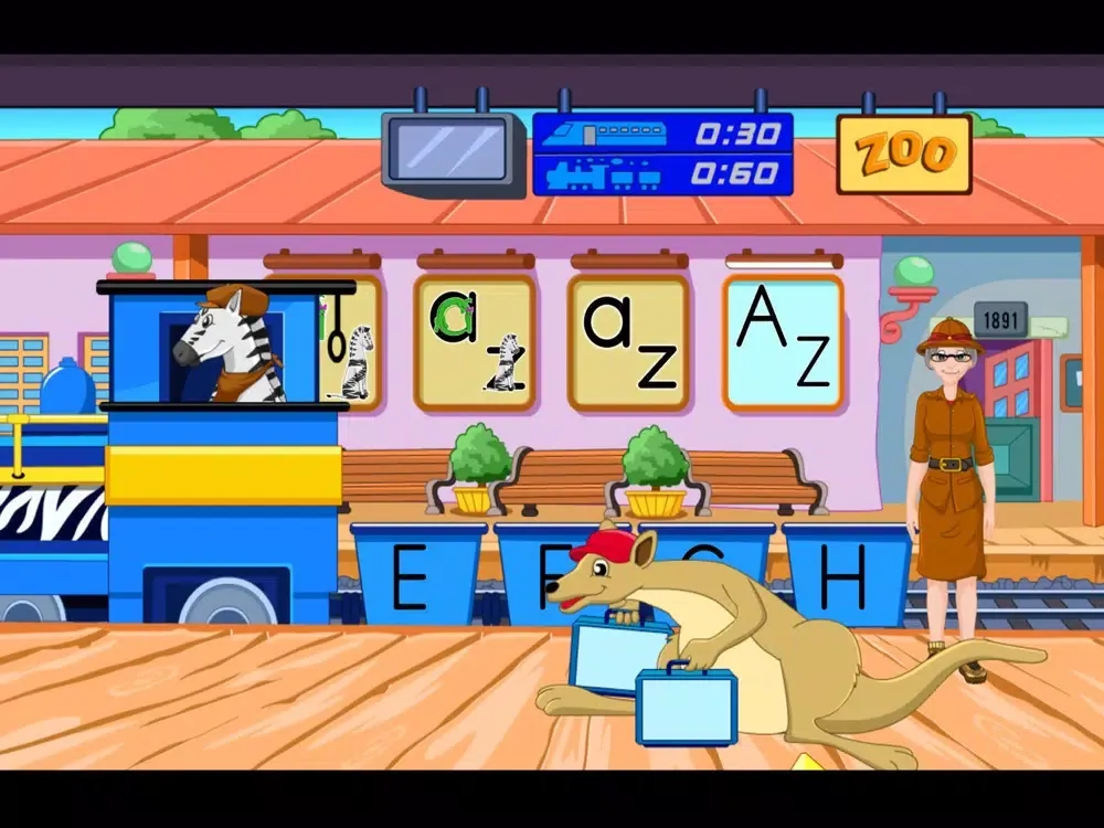 3. The Zoo Train Mix-Up iPad  Screenshots