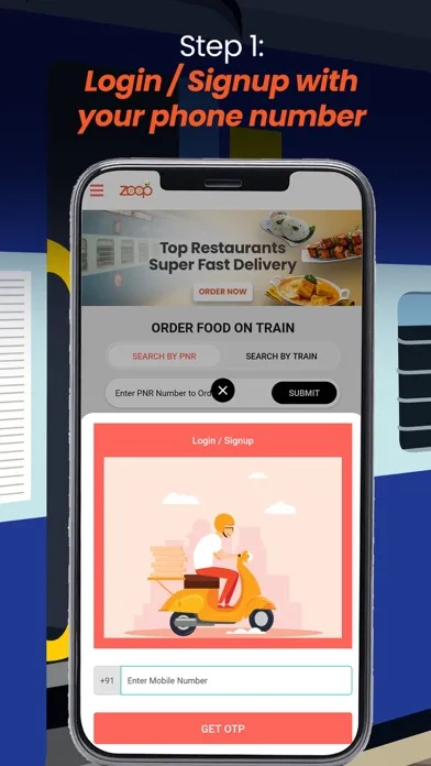 Zoop India-Order Food in Train應用截圖