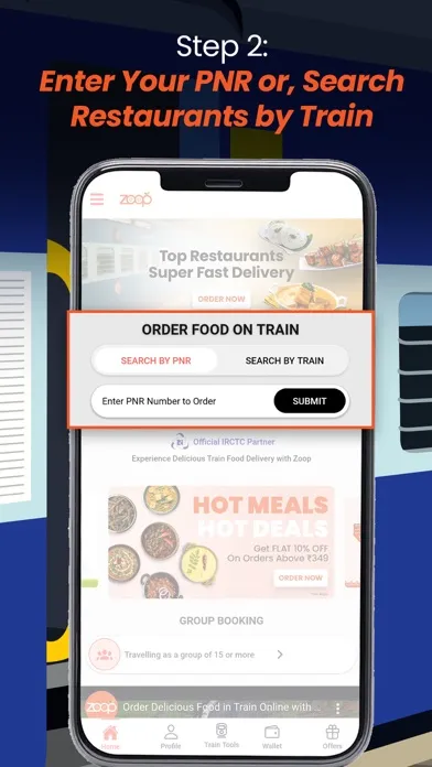 Zoop India-Order Food in Train應用截圖
