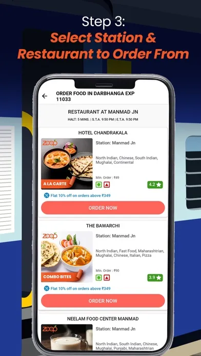 Zoop India-Order Food in Train應用截圖