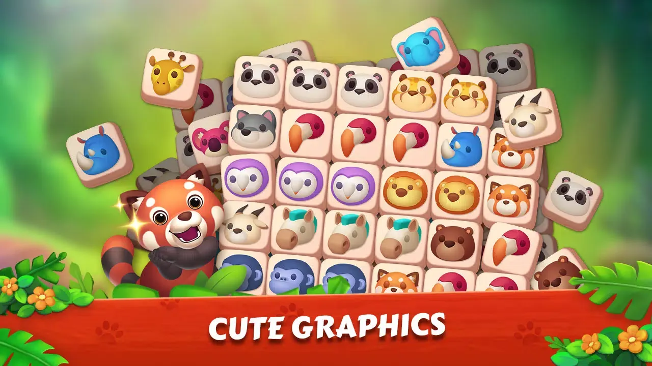 Zoo Tile - Match Puzzle Game应用截图