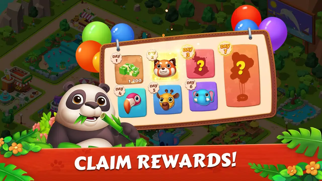 Zoo Tile - Match Puzzle Game应用截图