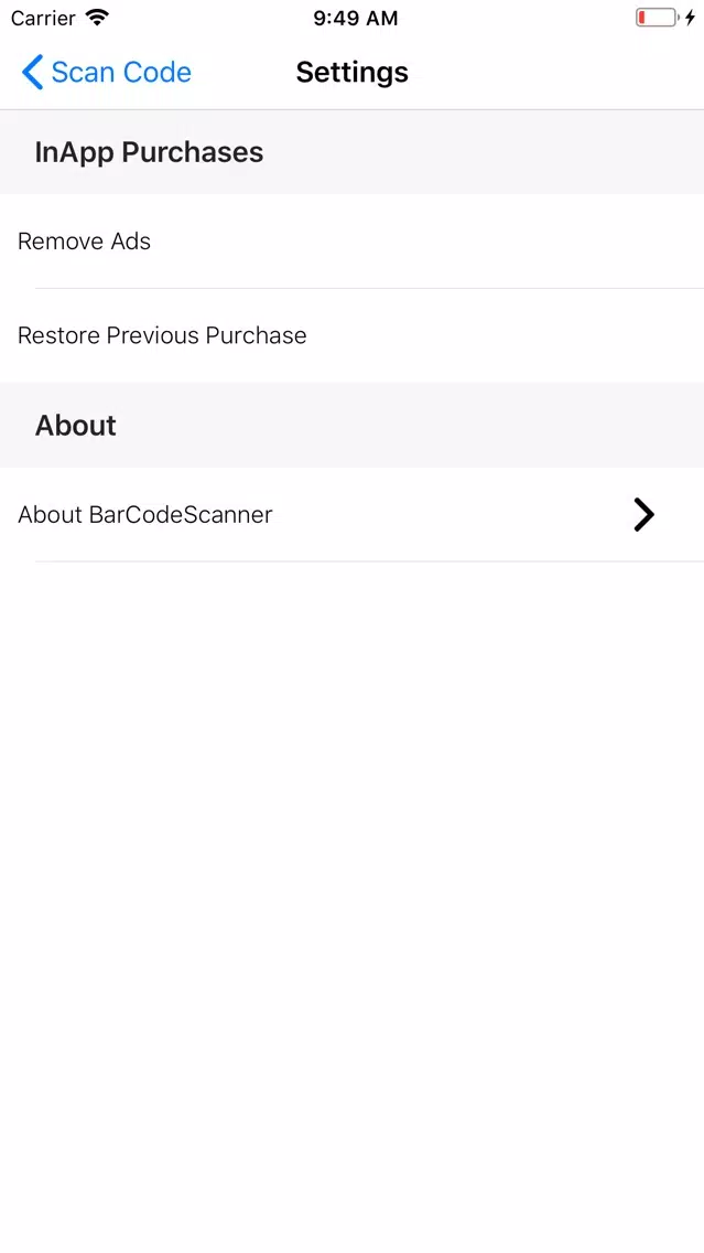 Barcode | QR Code Scanner Ekran Görüntüleri