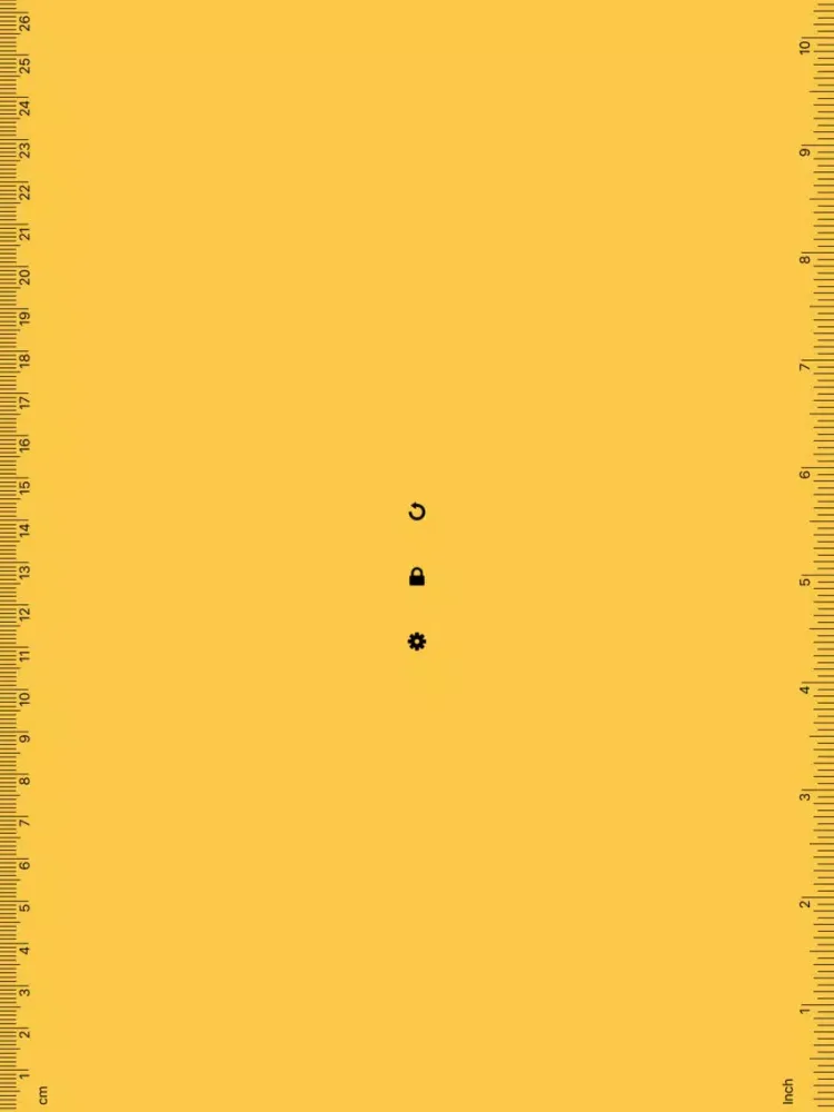 Ruler - Digital Meter Scale iPad  স্ক্রিনশট