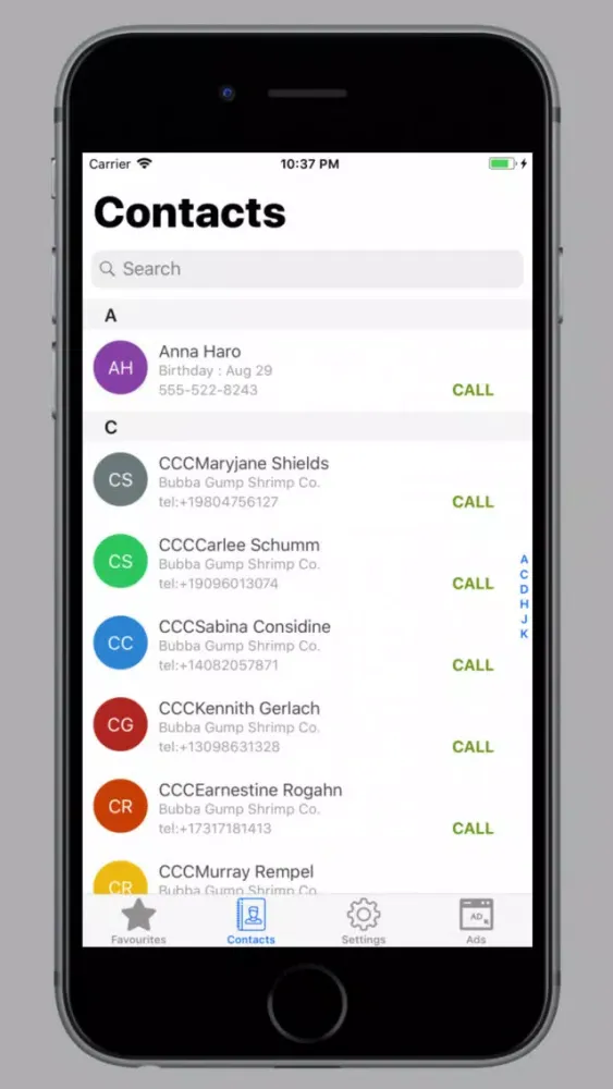 Скриншоты Hello Card Dialer Pro