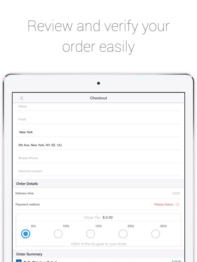South Point Pizza iPad  Ekran Görüntüleri