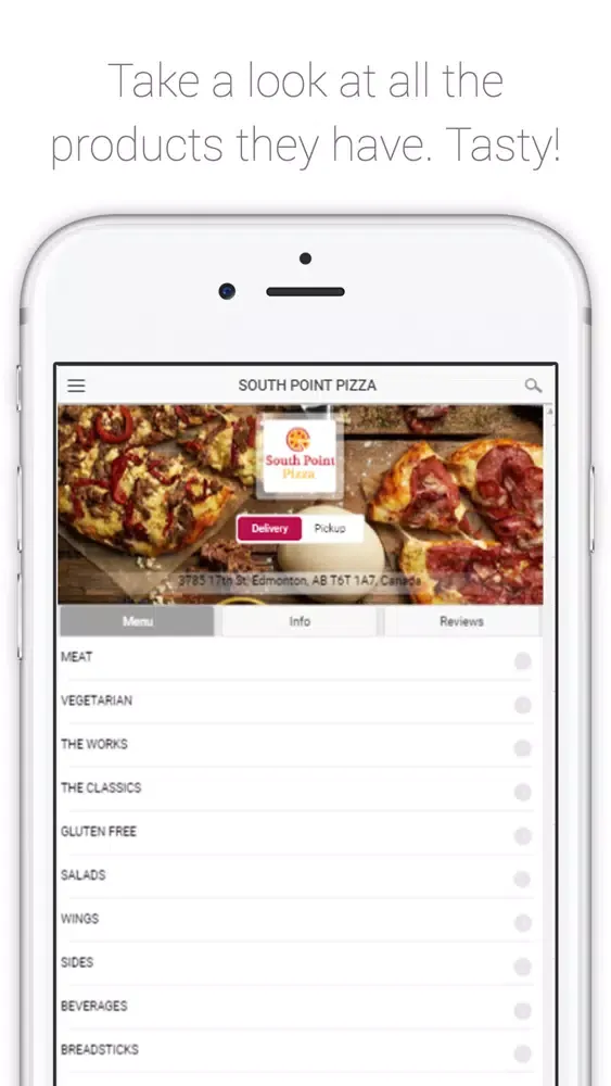 South Point Pizza Ekran Görüntüleri