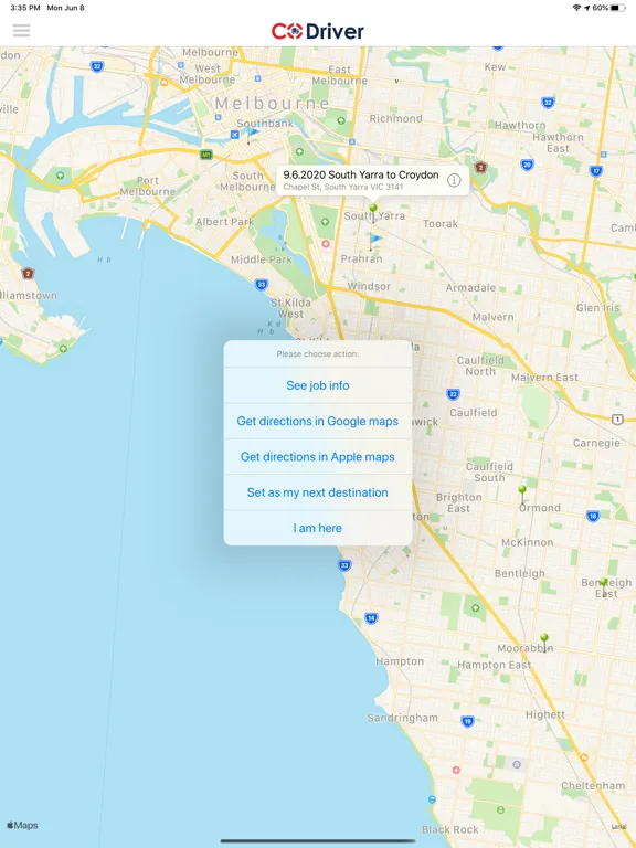 Screenshot di CoDriver - Courier Management iPad 