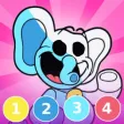 CatNap Magic DogDay Coloring