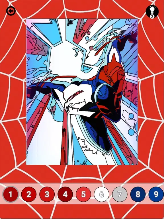 Скриншоты Spider Hero Man coloring super iPad 