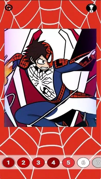 Скриншоты Spider Hero Man coloring super