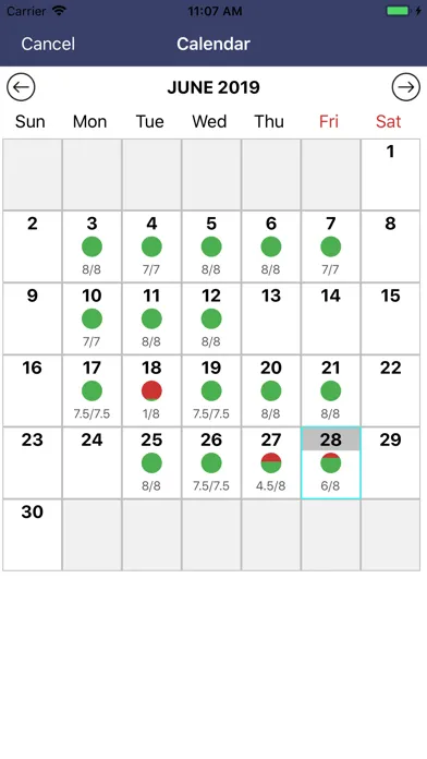 ZiTTA Time Tracking スクリーンショット