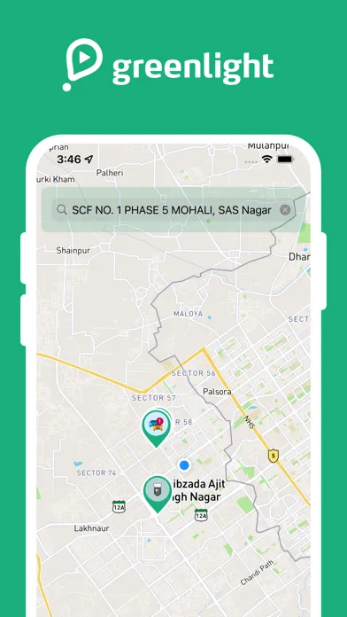 Ảnh chụp màn hình của The Greenlight App