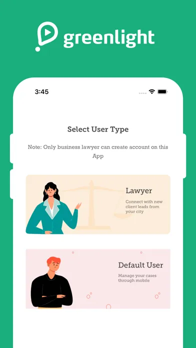 Ảnh chụp màn hình của The Greenlight App