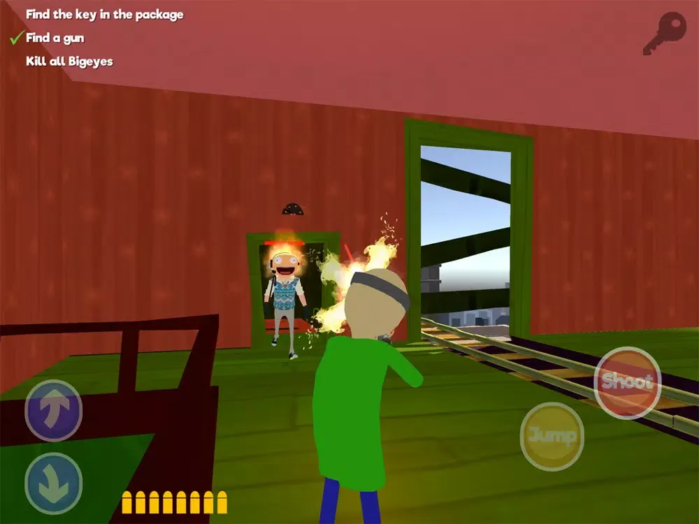 HELLO MYSTERY SCARY BALDIS! iPad  স্ক্রিনশট