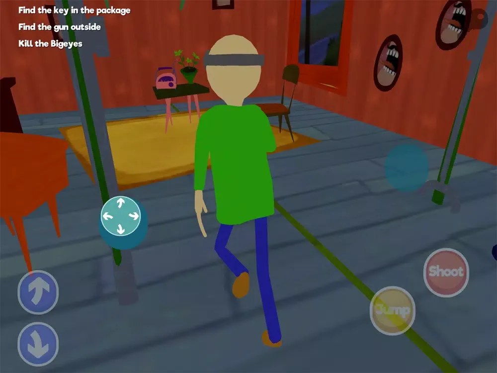 HELLO MYSTERY SCARY BALDIS! iPad  স্ক্রিনশট