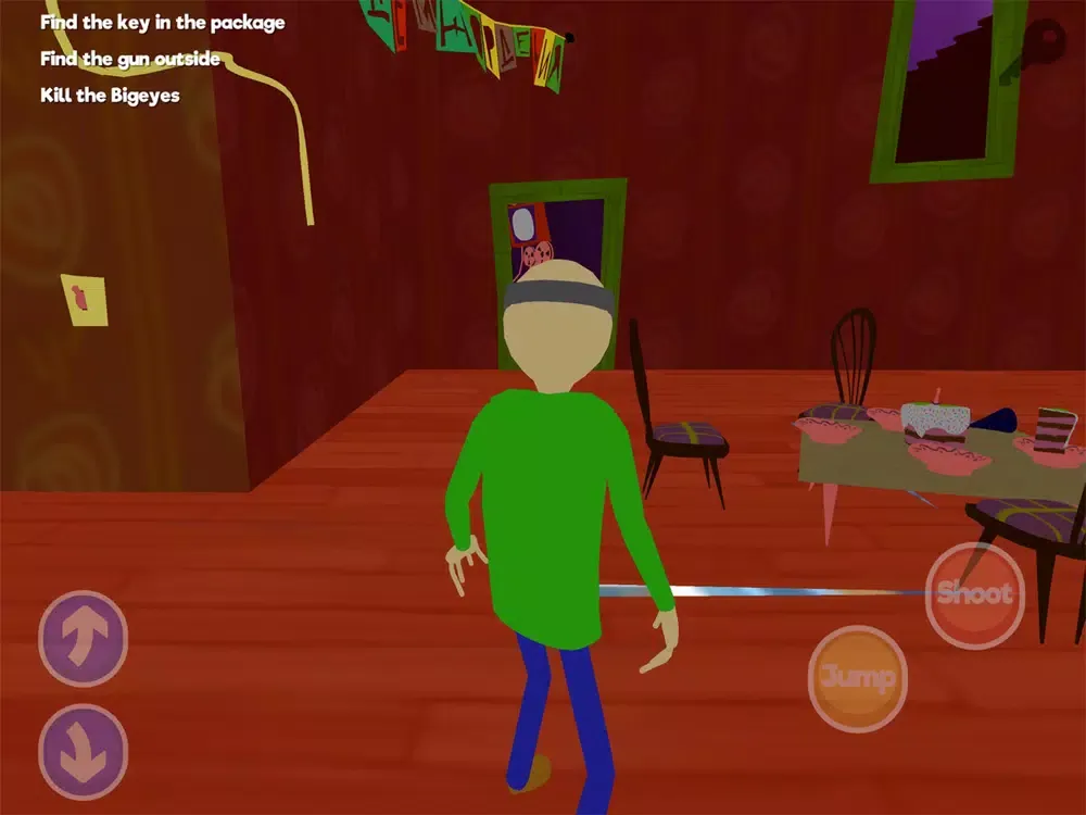 HELLO MYSTERY SCARY BALDIS! iPad  স্ক্রিনশট