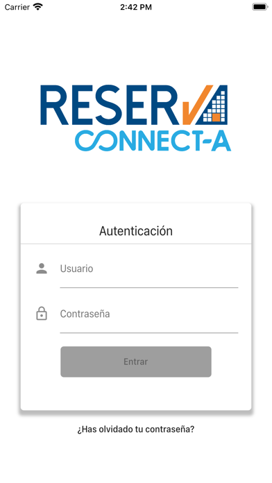 Tangkapan skrin Reserva Connect-a