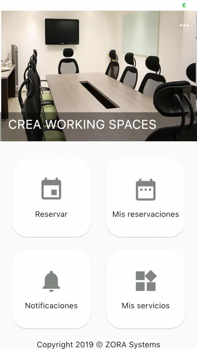 Tangkapan layar CREA WORKING SPACES