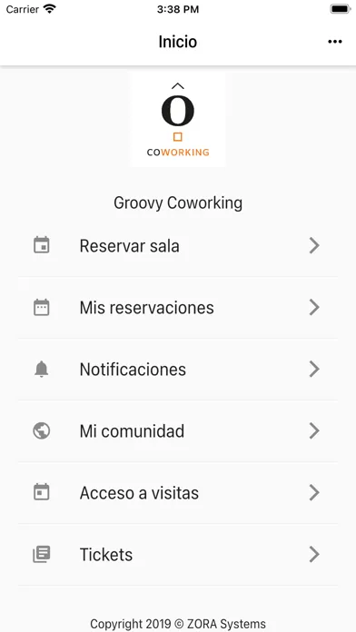 Groovy Coworking應用截圖