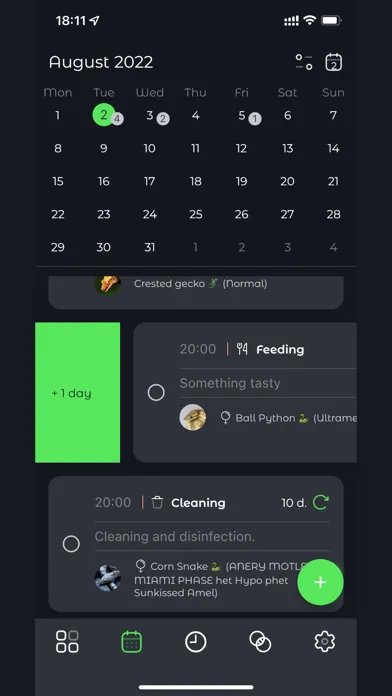 ภาพหน้าจอของ Reptile Rocket: pet tracker