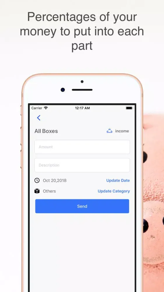 Tangkapan skrin zWallet-JARS money management