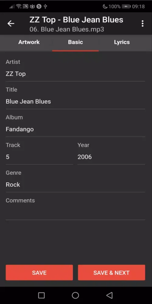Zortam AutoTagger - Tag Editor应用截图