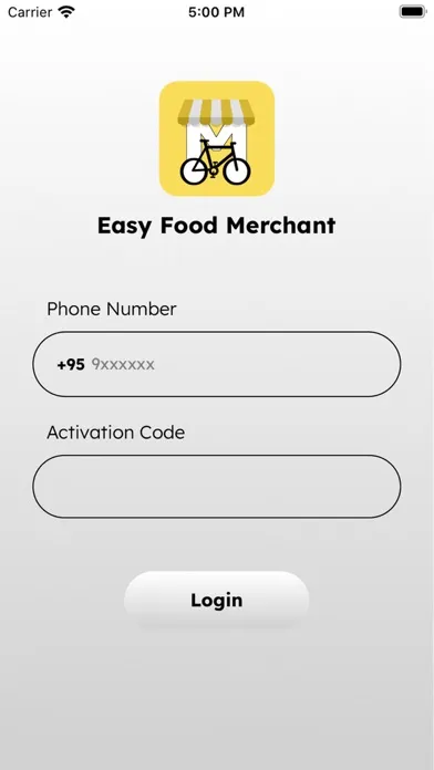 Easy Food Merchant應用截圖