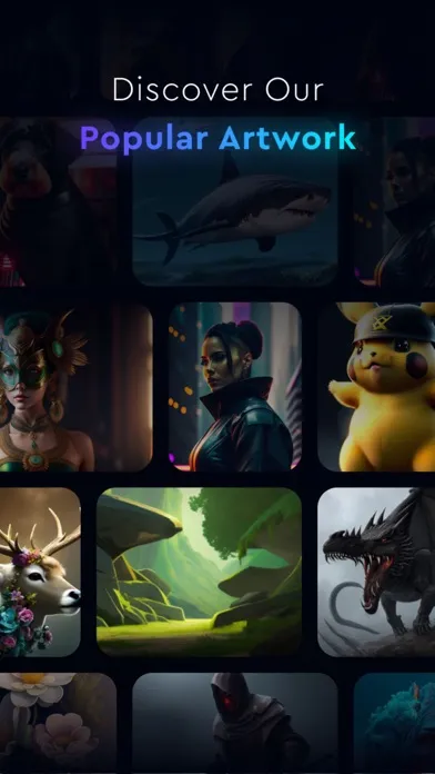 AI Art & Image Generator: Zoto Screenshots