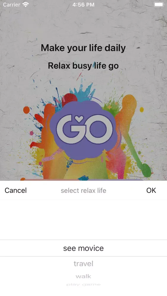 relax busy life go应用截图