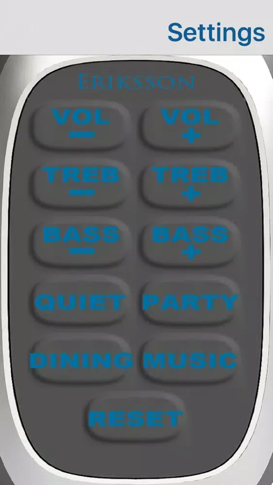 Eriksson Hearing Aid Remote سکرین شاٹس