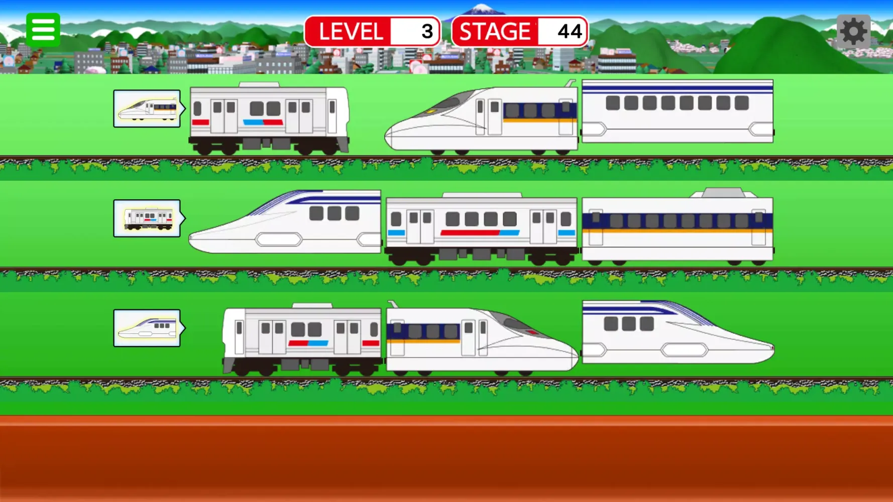 Ảnh chụp màn hình của Train Link Slide Puzzle
