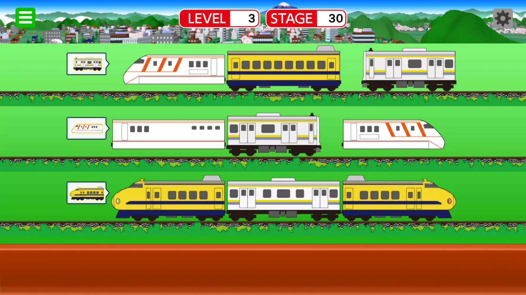 Ảnh chụp màn hình của Train Link Slide Puzzle