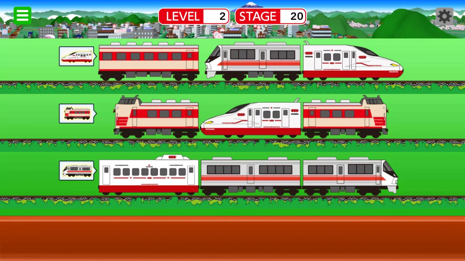 Ảnh chụp màn hình của Train Link Slide Puzzle