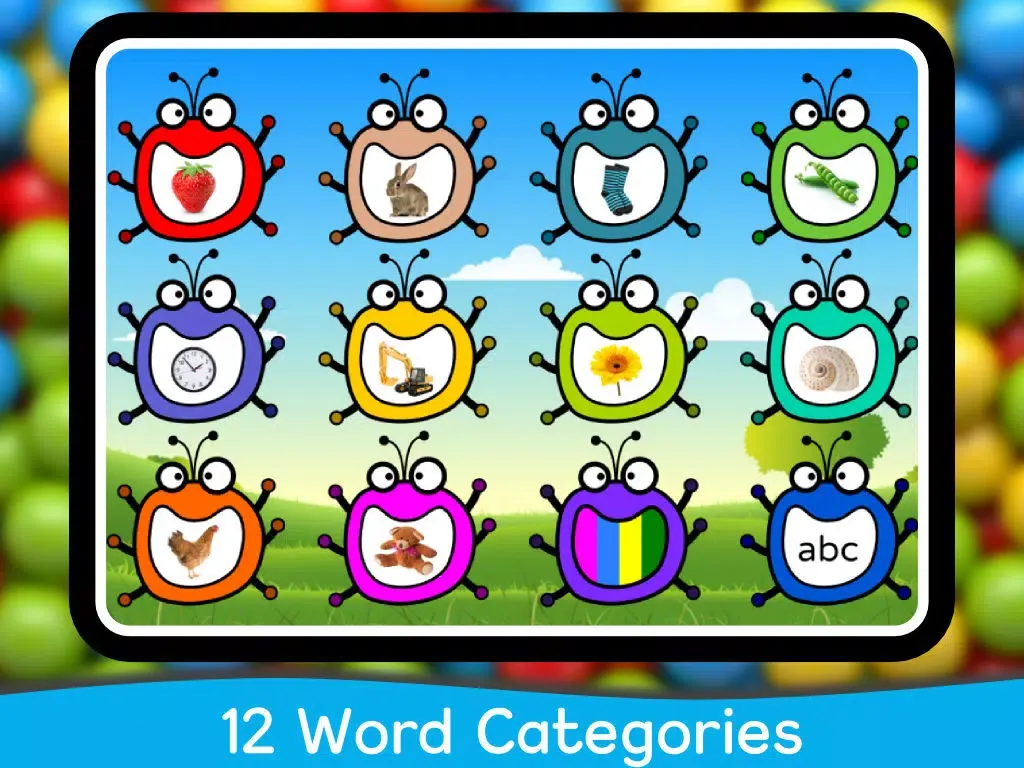 Capturas de pantalla de Flashcards for Kids LITE - First Words and Images iPad 