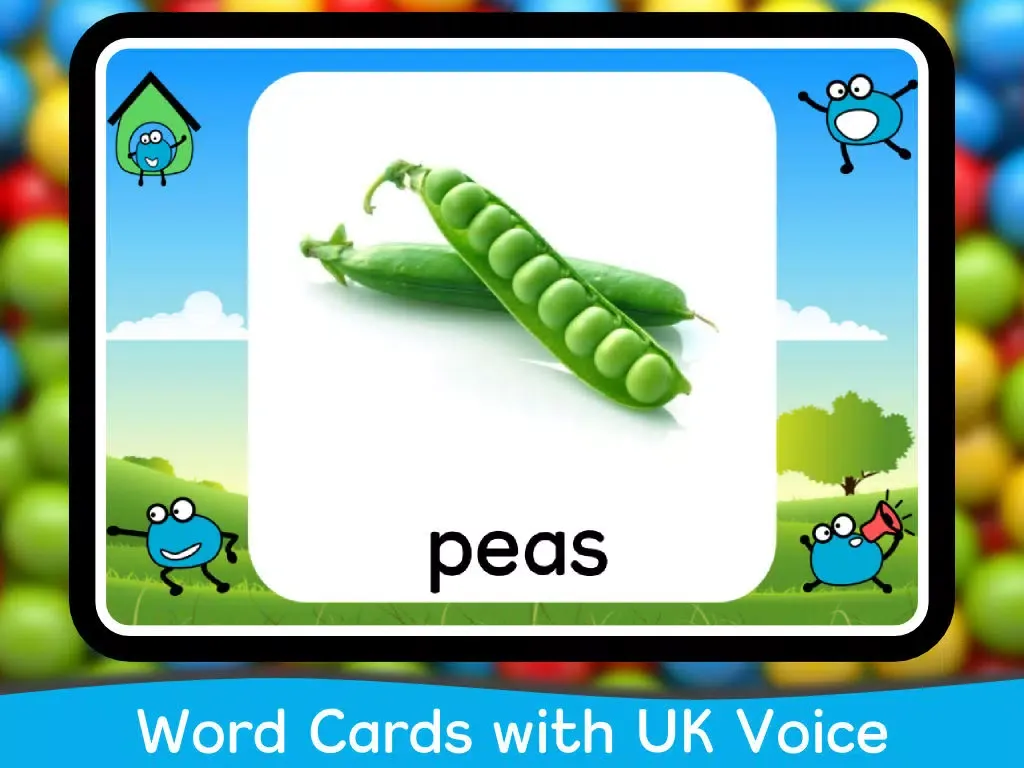Capturas de pantalla de Flashcards for Kids LITE - First Words and Images iPad 