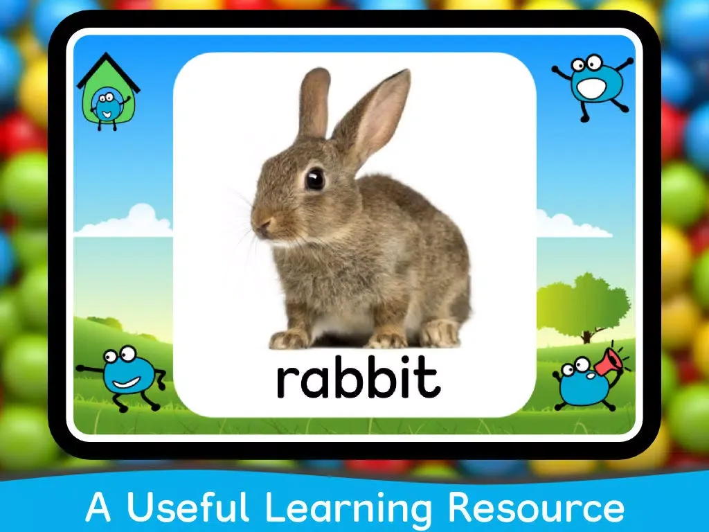 Capturas de pantalla de Flashcards for Kids LITE - First Words and Images iPad 
