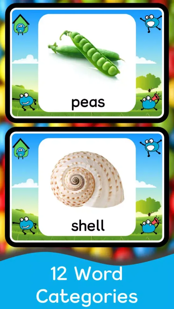 Capturas de pantalla de Flashcards for Kids LITE - First Words and Images