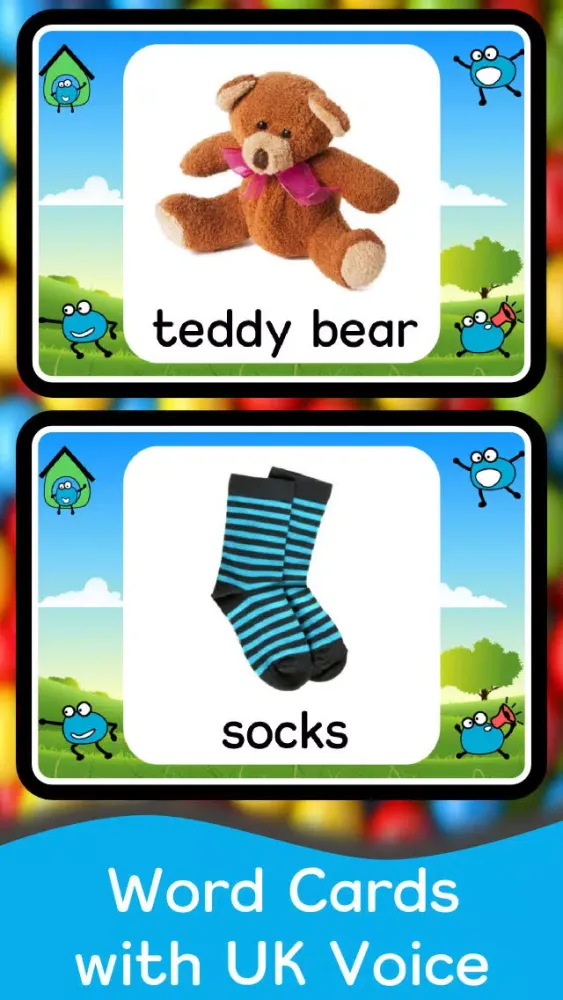 Capturas de pantalla de Flashcards for Kids LITE - First Words and Images