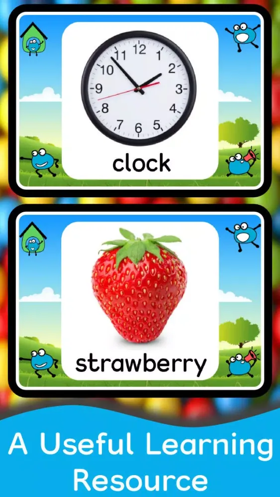 Capturas de pantalla de Flashcards for Kids LITE - First Words and Images