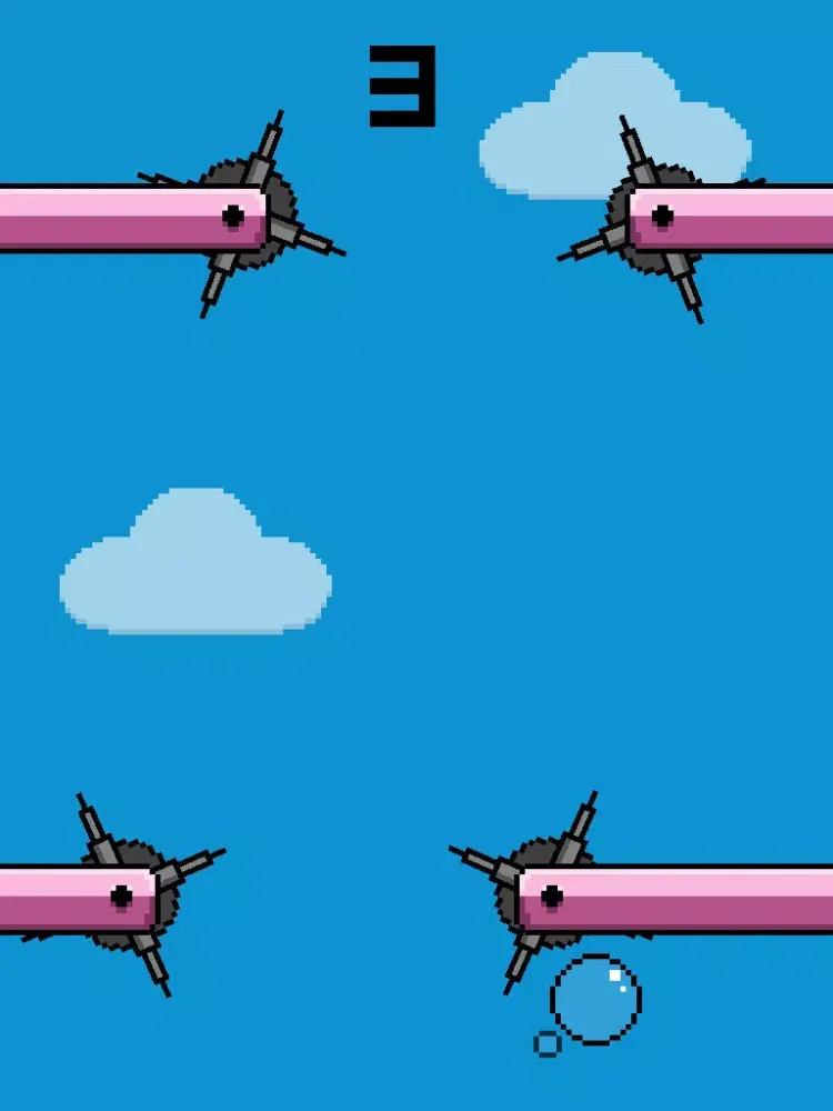 Floaty Bubble - Fly High and Free iPad  स्क्रीनशॉट