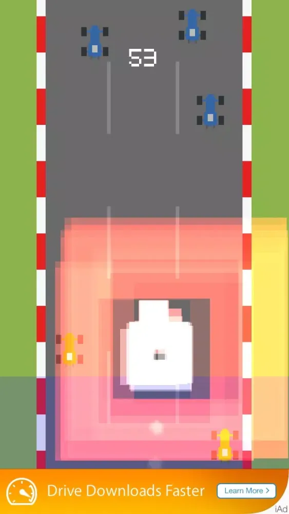 Tangkapan layar Retro Speed Racing