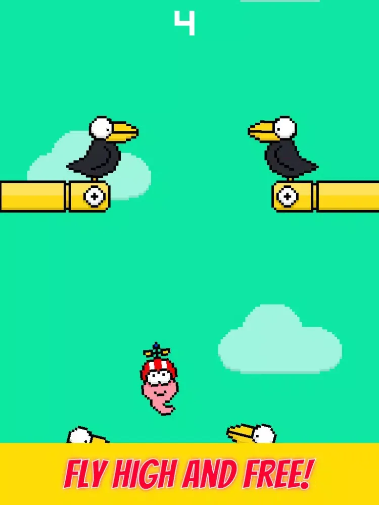 صور Worm Copter – Flying Fun! iPad 