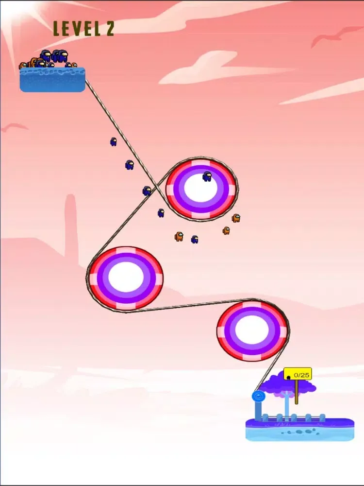 impostor Zipline Rescue iPad  Screenshots