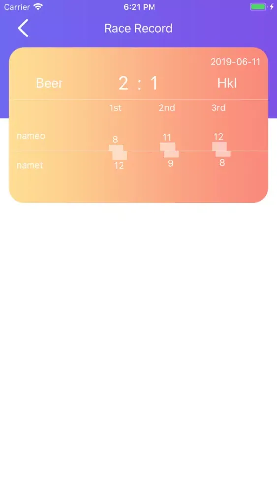 Volleyball Scoreboard Screenshots