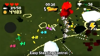 ภาพหน้าจอของ Aero Smash - open fire