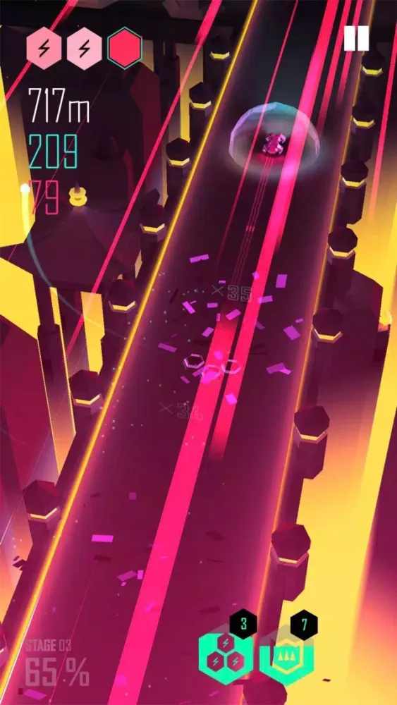 Capturas de tela do Beat Racer-Beats the world!