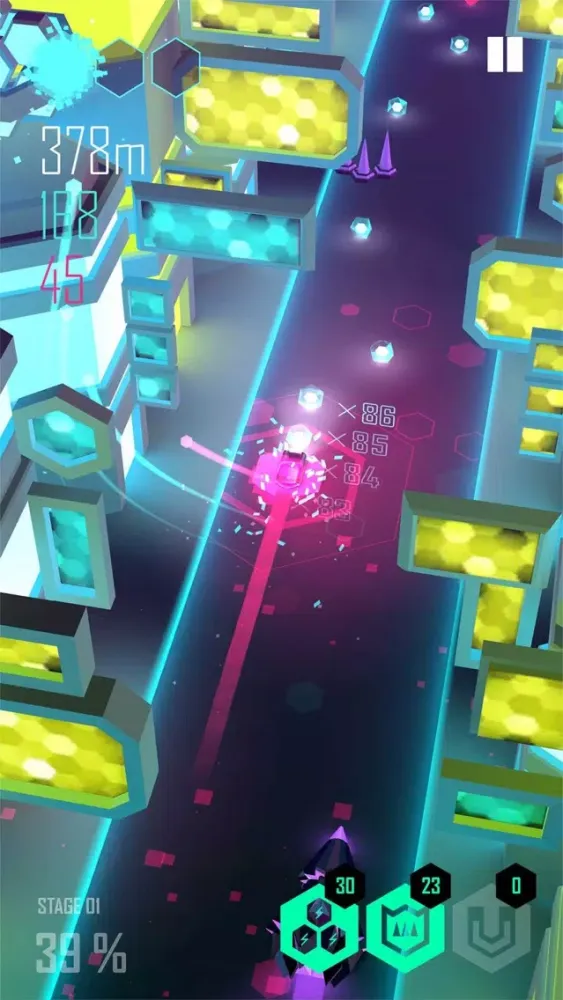 Capturas de tela do Beat Racer-Beats the world!