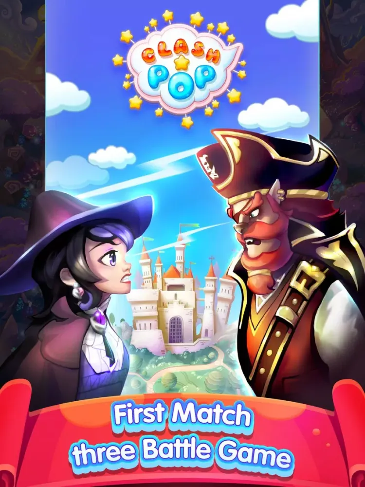 Clash Pop-Creative puzzle game iPad 应用截图