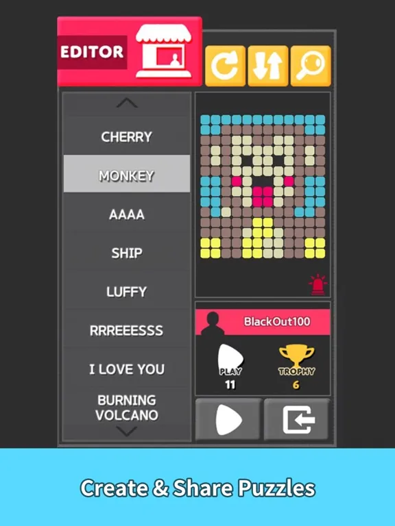 Color Pop! Slide Puzzle iPad  Screenshots